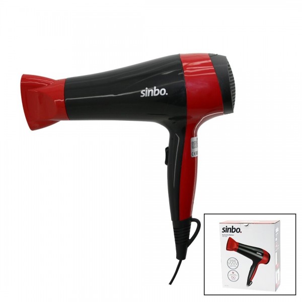 SAÇ KURUTMA MAKINESI 2 KADEME HIZ - SICAKLIK FÖN BAŞLIK ZIKZAK REZISTANS SARIM HOMOJEN ISI DAĞILIM SHD-7093 (4741)