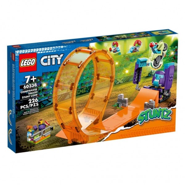 60338 City - Şempanze Yumruğu Gösteri Çemberi 226 parça +7 yaş