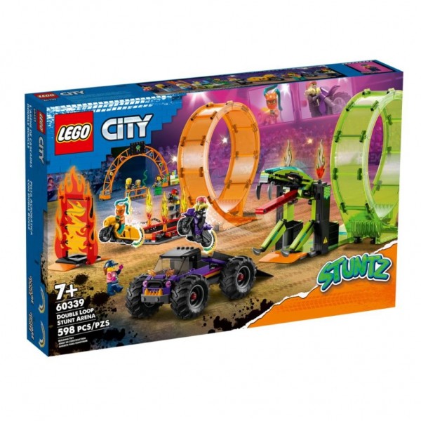 60339 City - Çift Çemberli Gösteri Arenası 598 parça +7 yaş
