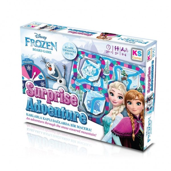 10903 Frozen Surprise Adventure Kutu Oyunu +8 yaş