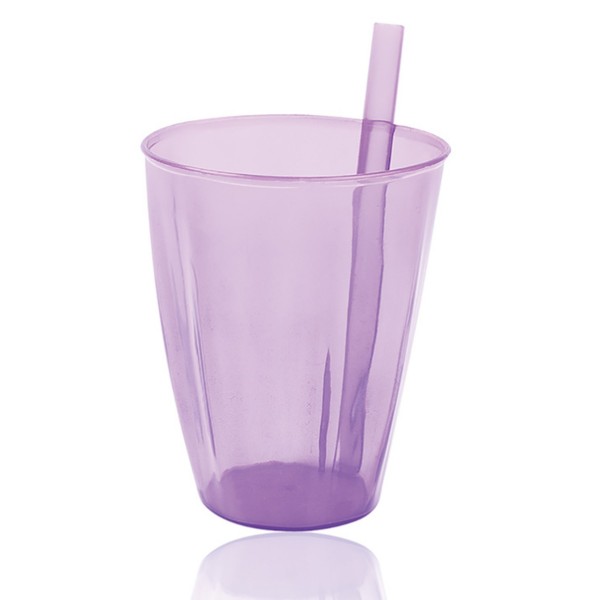 Şeffaf Pipetli Bardak UR3132