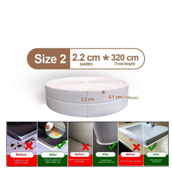 SU SIZDIRMAZ BANT BEYAZ 3.8CMX3.2MT (4741)