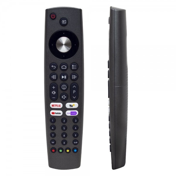 ARÇELIK-BEKO-GRUNDIG TS9187R RC4353902/01 NETFLIX-YOUTUBE-BEINCONNECT-TV+ TUŞLU YAZISIZ LCD LED TV KUMANDA (4741)