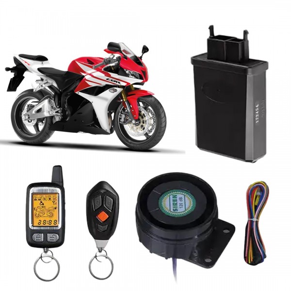 SPY 120 DESIBEL SESLI VE TITREŞIMLI MOTOSIKLET ALARM SISTEMI (4741)