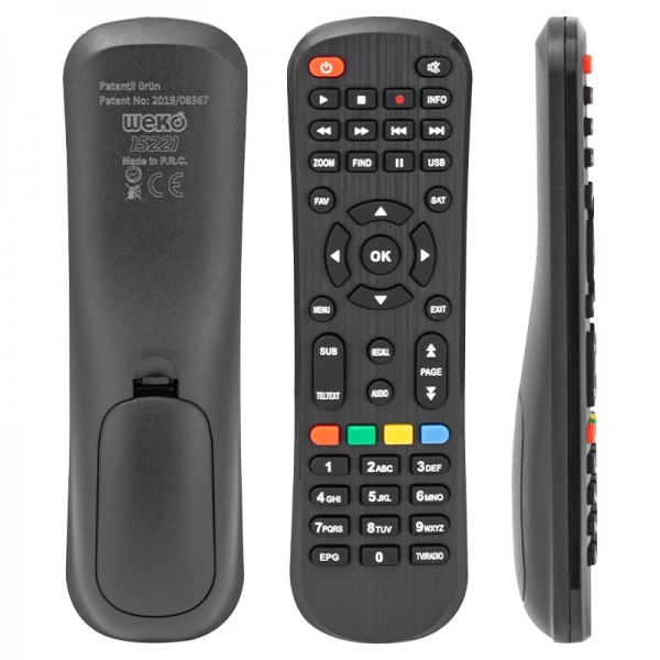 MAGBOX SIGMA ORBIT BOTECH 500 HD YENI UYDU KUMANDASI (15221 34068)
