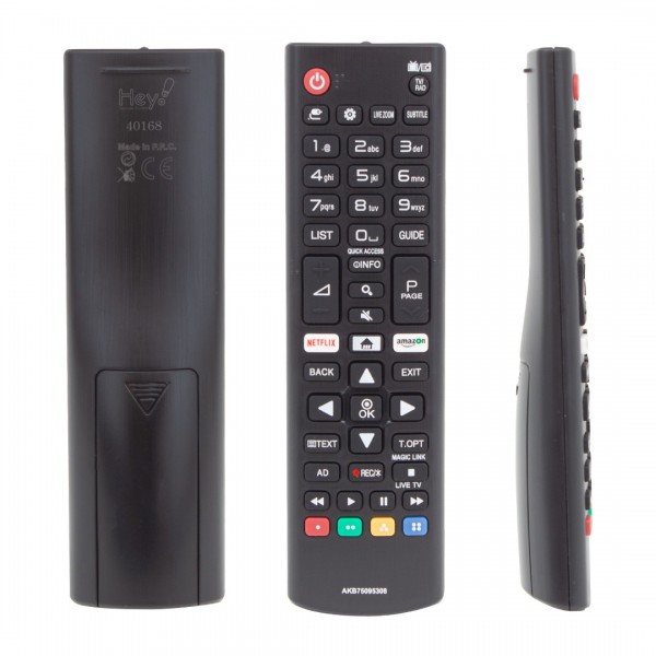 LG NETFLIX-AMAZON TUŞLU LCD LED TV KUMANDA (AKB75095308CAS65BN708) (40168 16961) (4741)