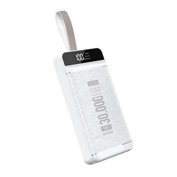 QC30 30000 MAH 3 USB DIJITAL EKRAN POWERBANK (4741)