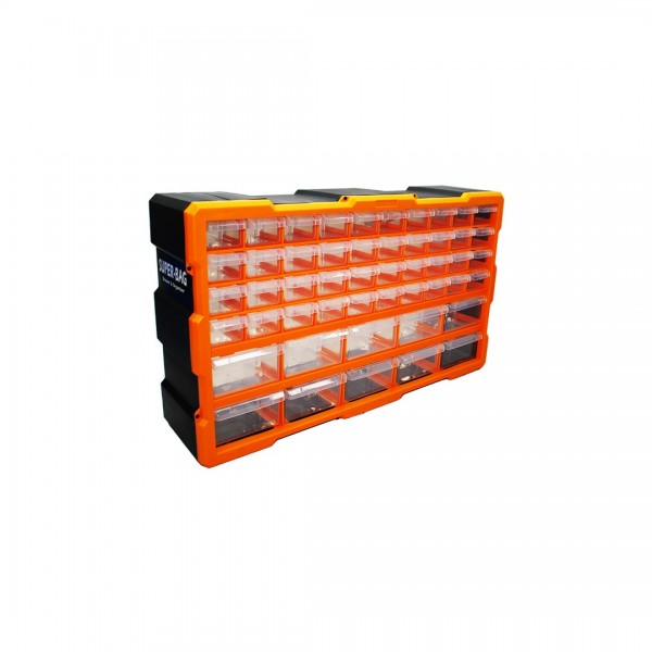 50LI MEGA 10BYK+40KÇK MONOBLOK DRAWER ÇEKMECE SETI 62X15.7X36CM (4741)