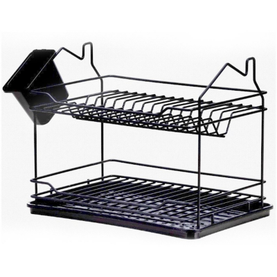 ,EVIM 2 KATLI TABAKLIK SIYAH