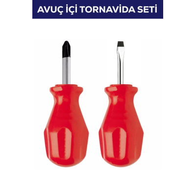 2'li Avuç Içi Tornavida...