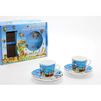 Yöresel Ikili Fincan Seti...