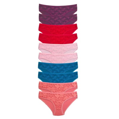 10 Adet Önü Dantelli...