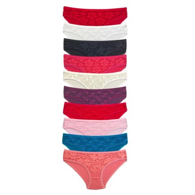 10 Adet Önü Dantelli...