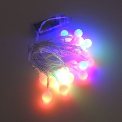 3m 20 Led Beyaz Top RGB...