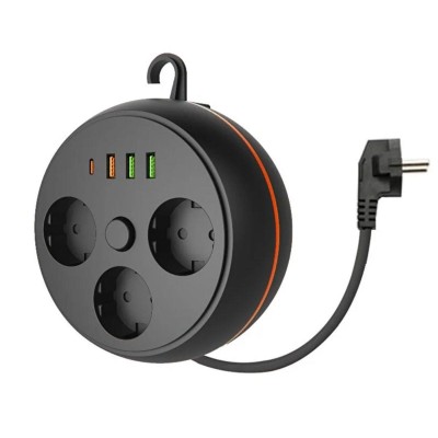 3 Adet Soket,3 Adet USB ve...