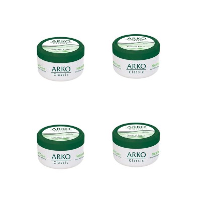 4 ADET ARKO CLASSIC NATUREL...