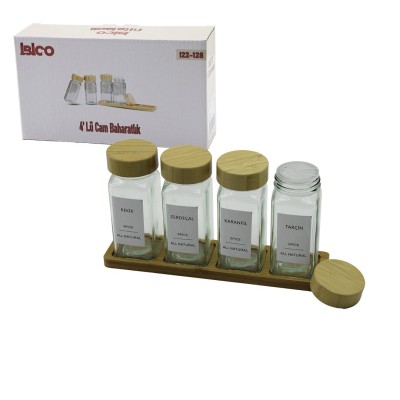 4PCS BAMBU KAPAKLI CAM...