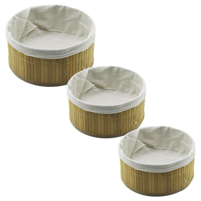 3 BOY YUVARLAK BAMBU KENAR...