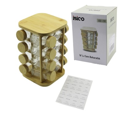 16PCS KARE - DÖNER STANDLI...