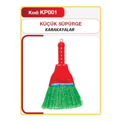 Plastik Süpürge Küçük KP-001