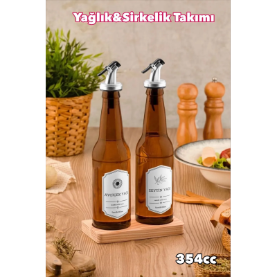 2 Adet Standlı Yağlık...