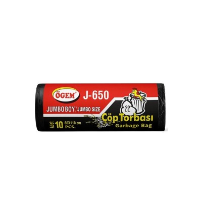 J-650 Jumbo Boy Çöp Torbası...