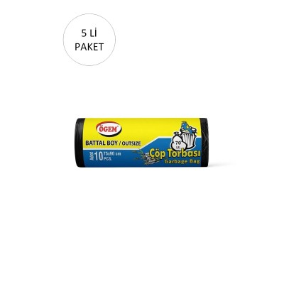 Battal Boy Çöp Torbası 75 x...