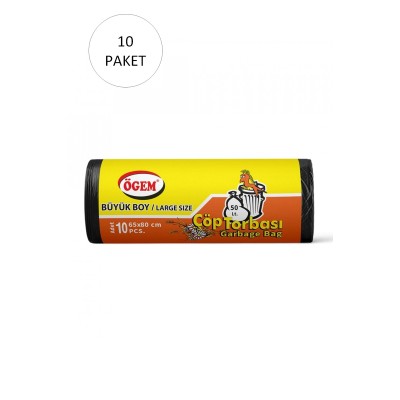 Büyük Boy Çöp Torbası 65 x...