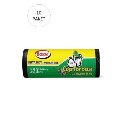 Orta Boy Çöp Torbası 55 x...
