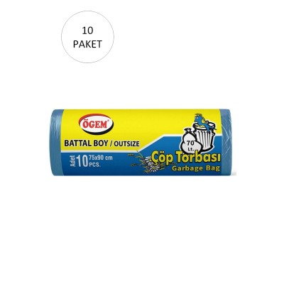 Battal Boy Çöp Torbası 75 x...