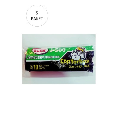 J-500 Jumbo Boy Çöp Torbası...