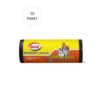 Büyük Boy Çöp Torbası 65 x...