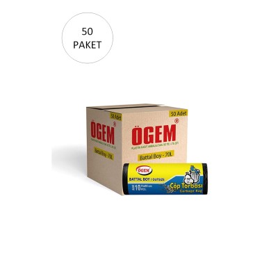 Battal Boy Çöp Torbası 75 x...