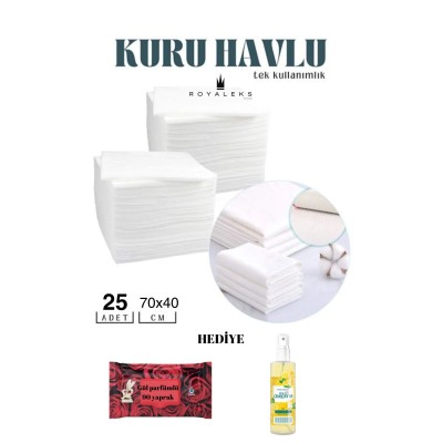25 Adet Tek Kullanımlık...