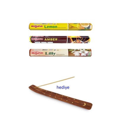 3 Paket 20 Çubuklu Tütsü...