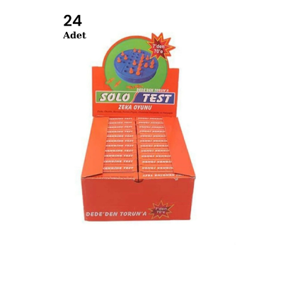 24 Adet Solo Test Zeka...