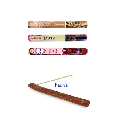 3 Paket 20 Çubuklu Tütsü...