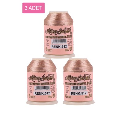 3 Adet Altınbaşak Oya ve...