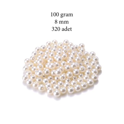 100 gram 8mm Krem Renk...