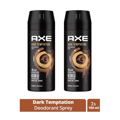 2 Adet Axe Dark Temptatıon...