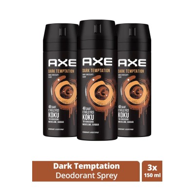 3 Adet Axe Dark Temptatıon...