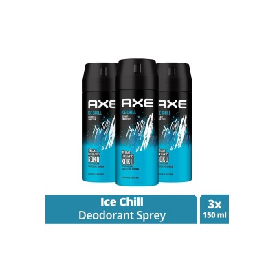 3 Adet Axe Ice Chill Erkek...