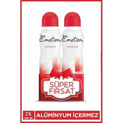 2 Adet Emotion Romance...
