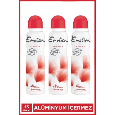 3 Adet Emotion Romance...