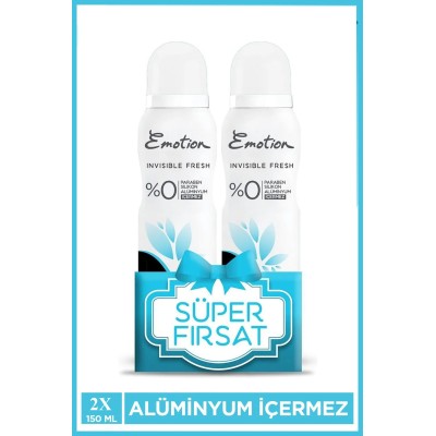 2 Adet Emotion Invisible...
