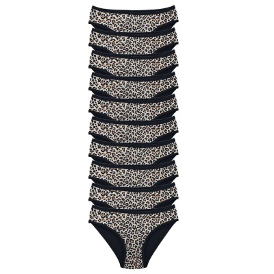 10 Adet Leopar Desenli...