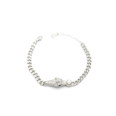 Zirkon Taşlı Leopar...