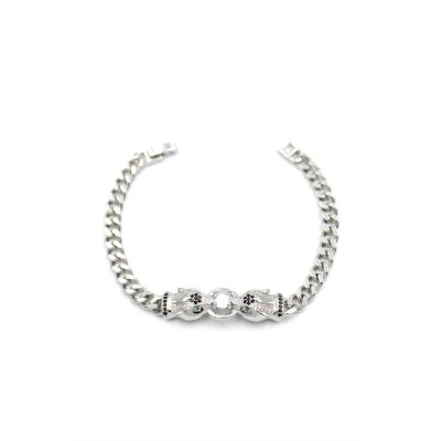 Zirkon Taşlı Leopar...