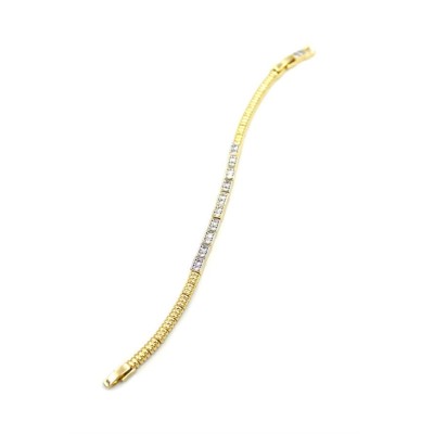 Zirkon Taşlı Bileklik - Altın