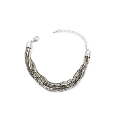 Zincirli Bileklik - Gümüş